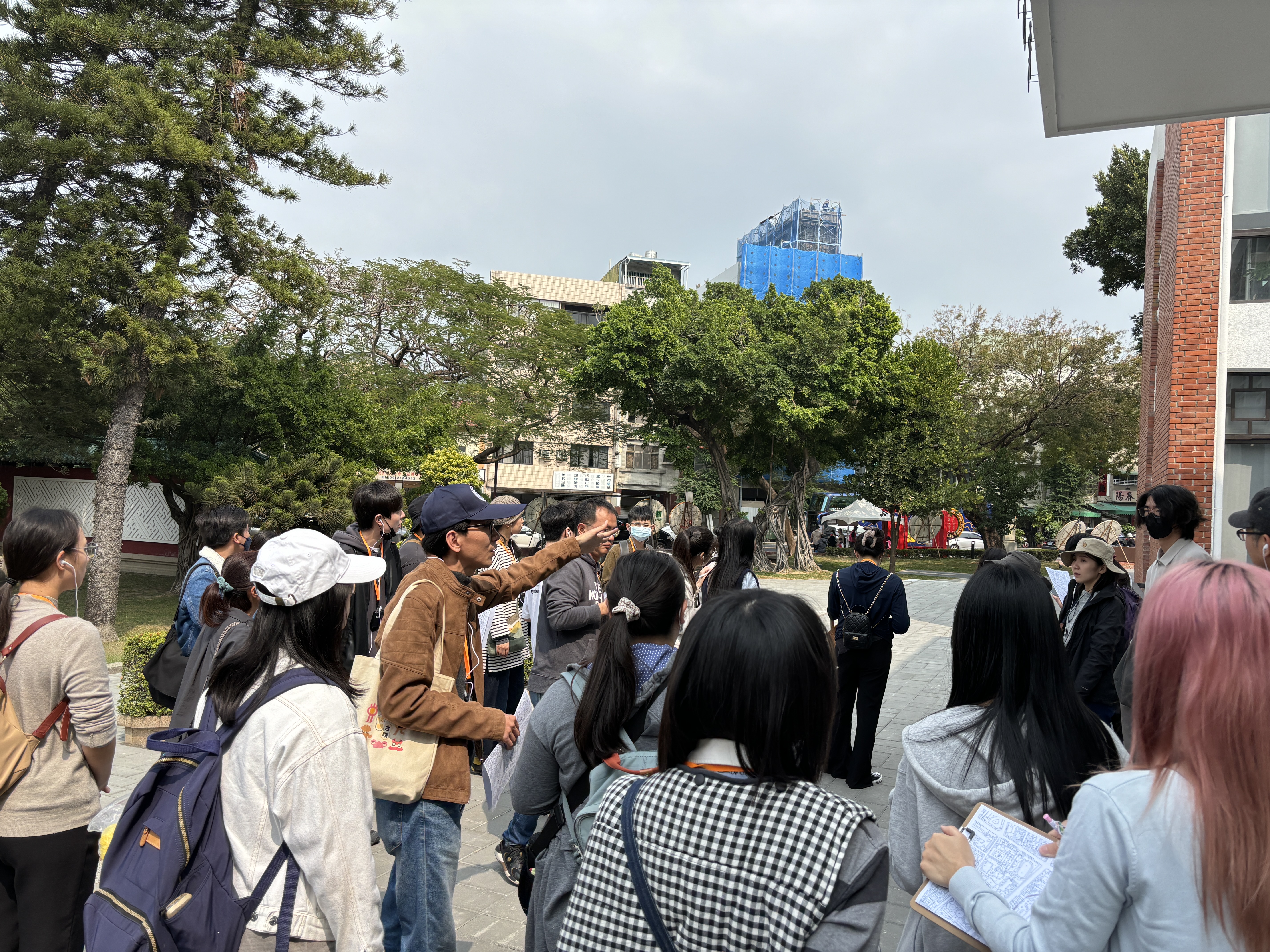 臺南市立博物館王世宏館長分享市博所在位置與福安坑溪之關係